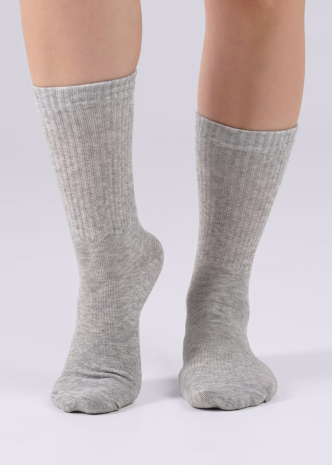 CLEVER Носки 592489 S240 меланж серый