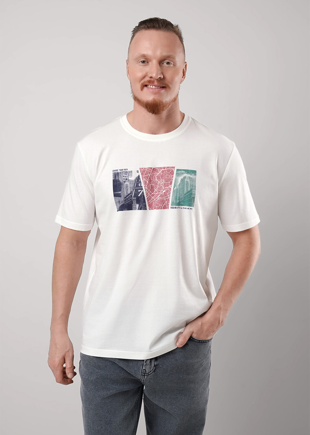 CLEVER Футболка 592512 552483/22кд maxi(макси)_п1 молочный