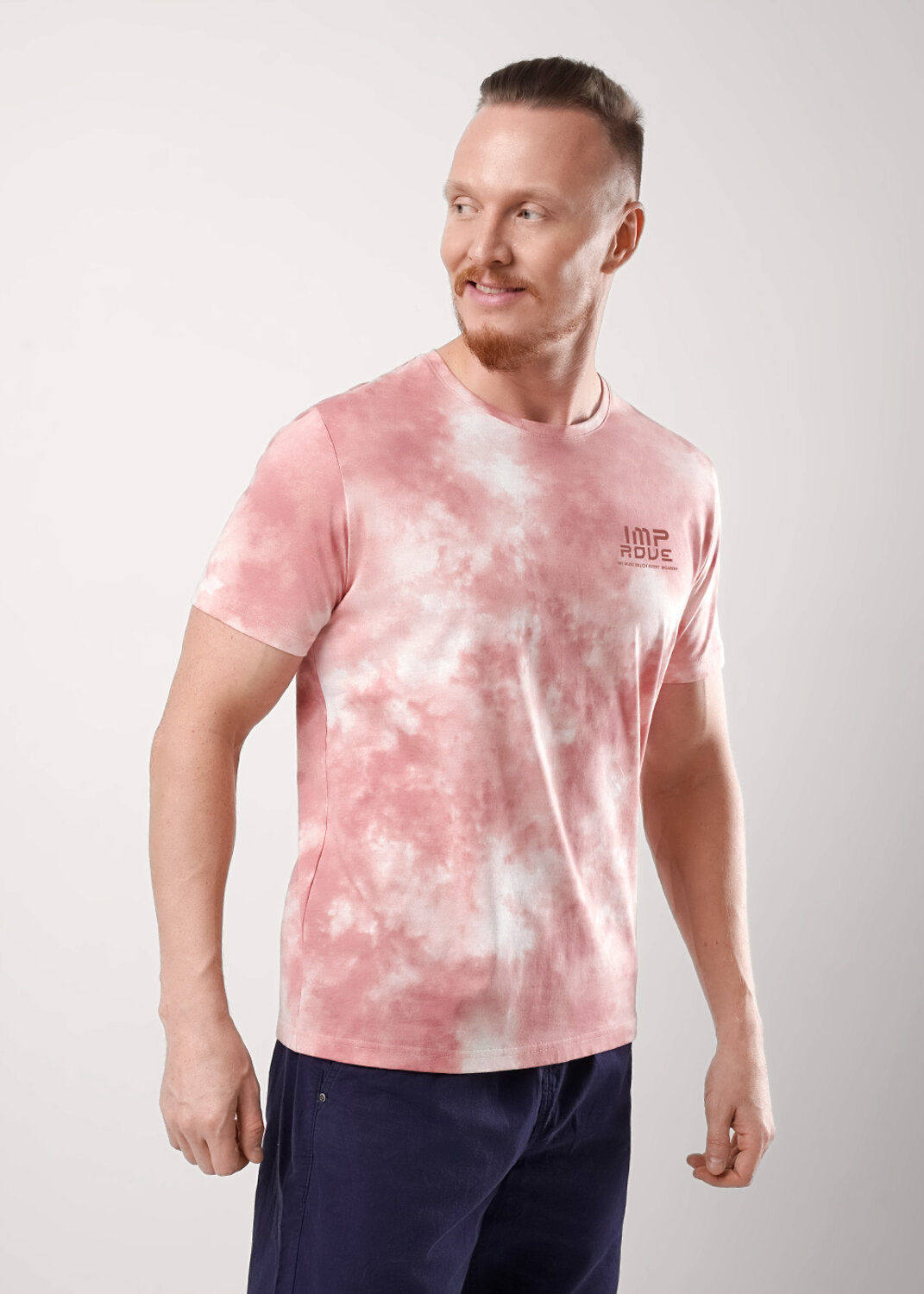 CLEVER Футболка 592514 551880/22кдн maxi(макси)_п молочный/терракотовый