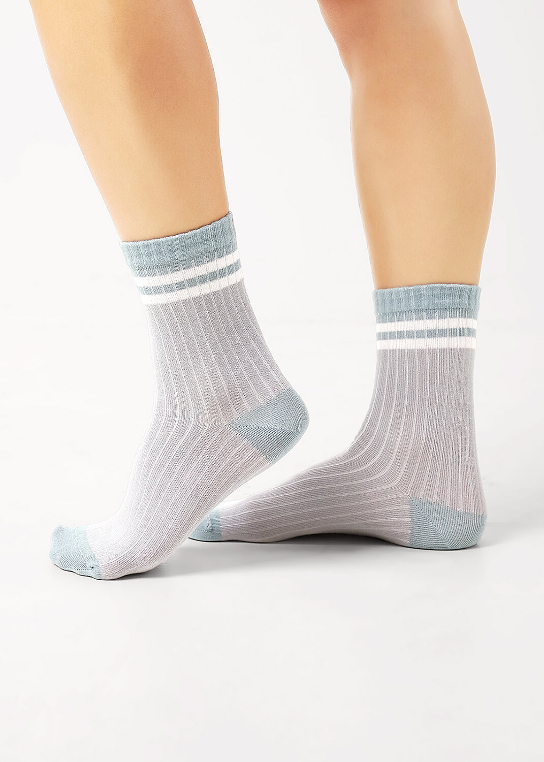CLEVER Носки 592518 Д5546 св.серый