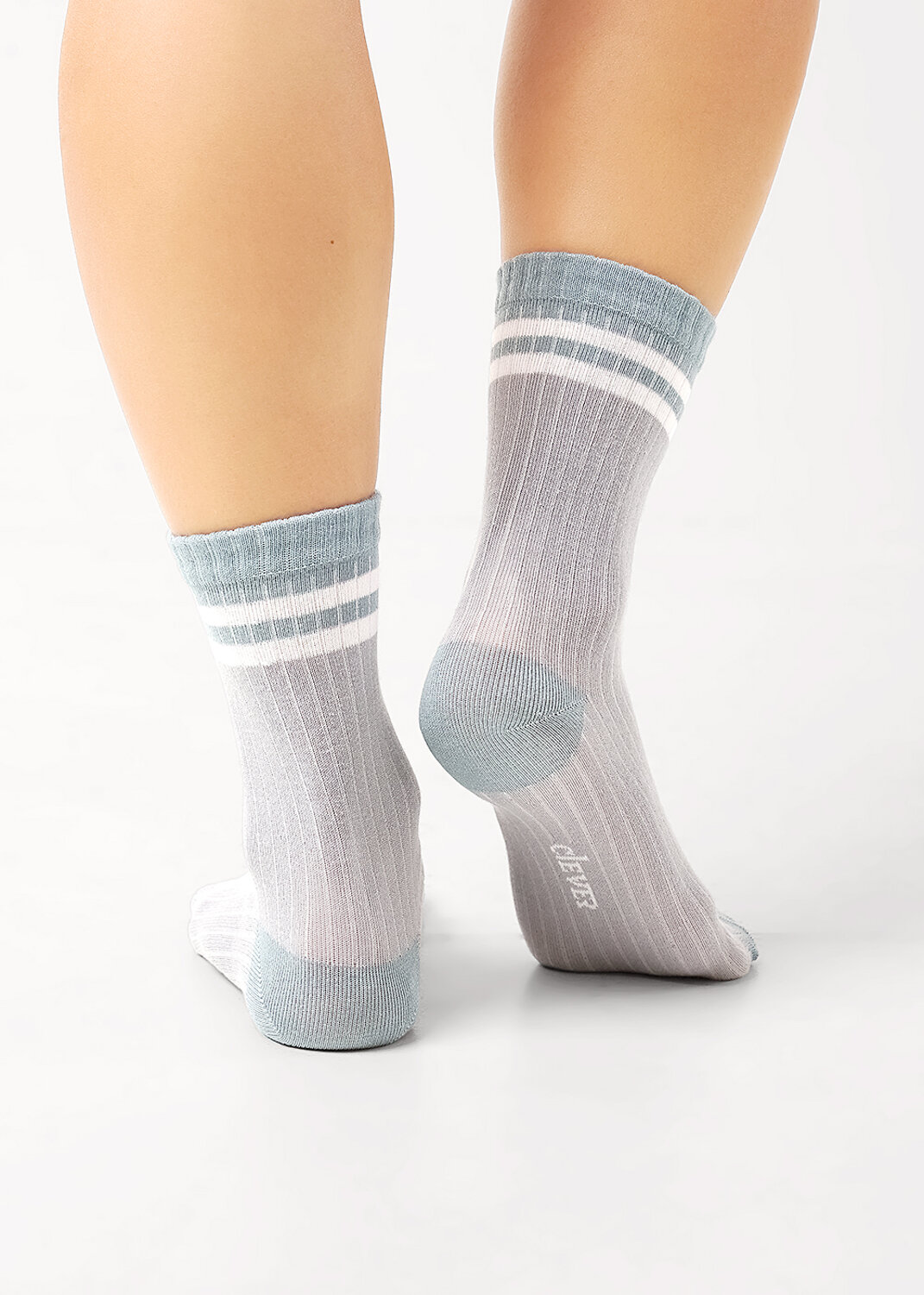 CLEVER Носки 592518 Д5546 св.серый