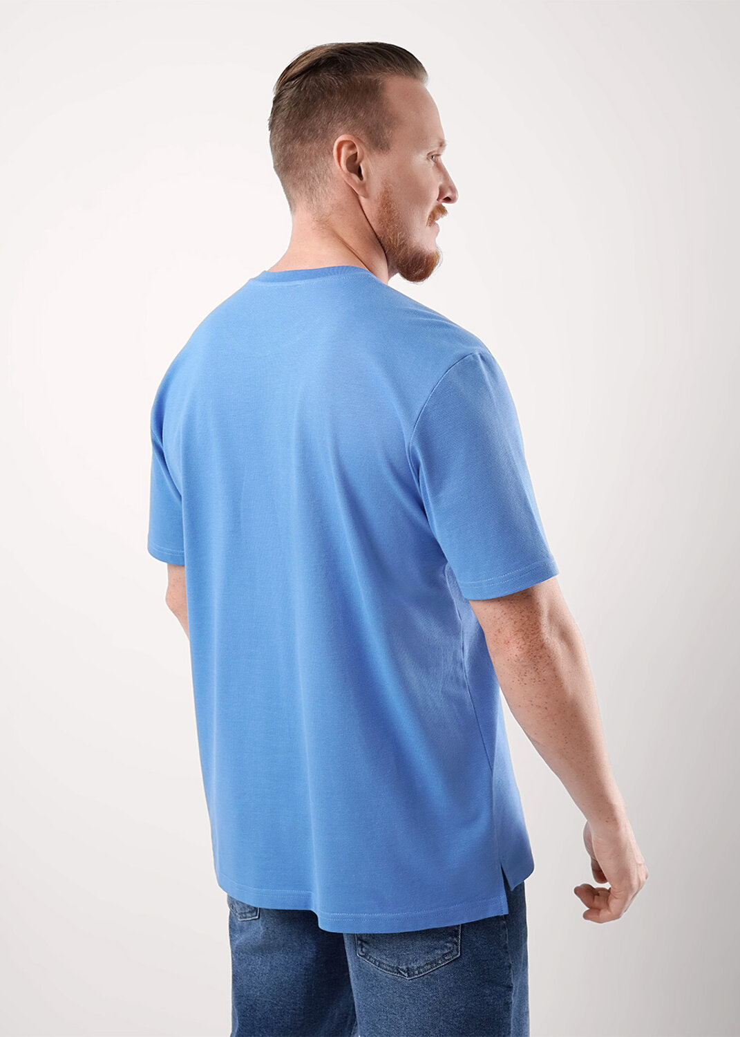 CLEVER Футболка 592521 552564/31шаф maxi(макси) т.голубой