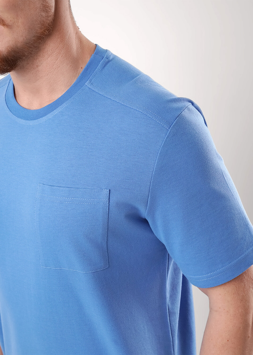 CLEVER Футболка 592521 552564/31шаф maxi(макси) т.голубой