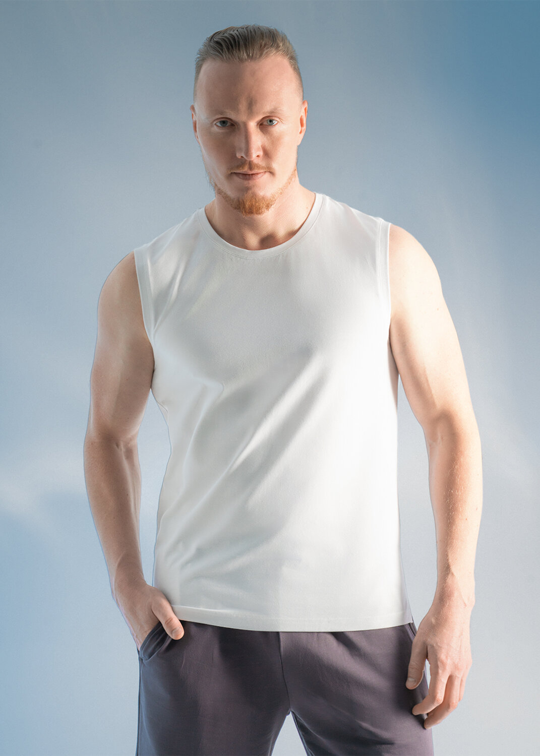 CLEVER Майка 592522 552551/31г maxi(макси)_п молочный