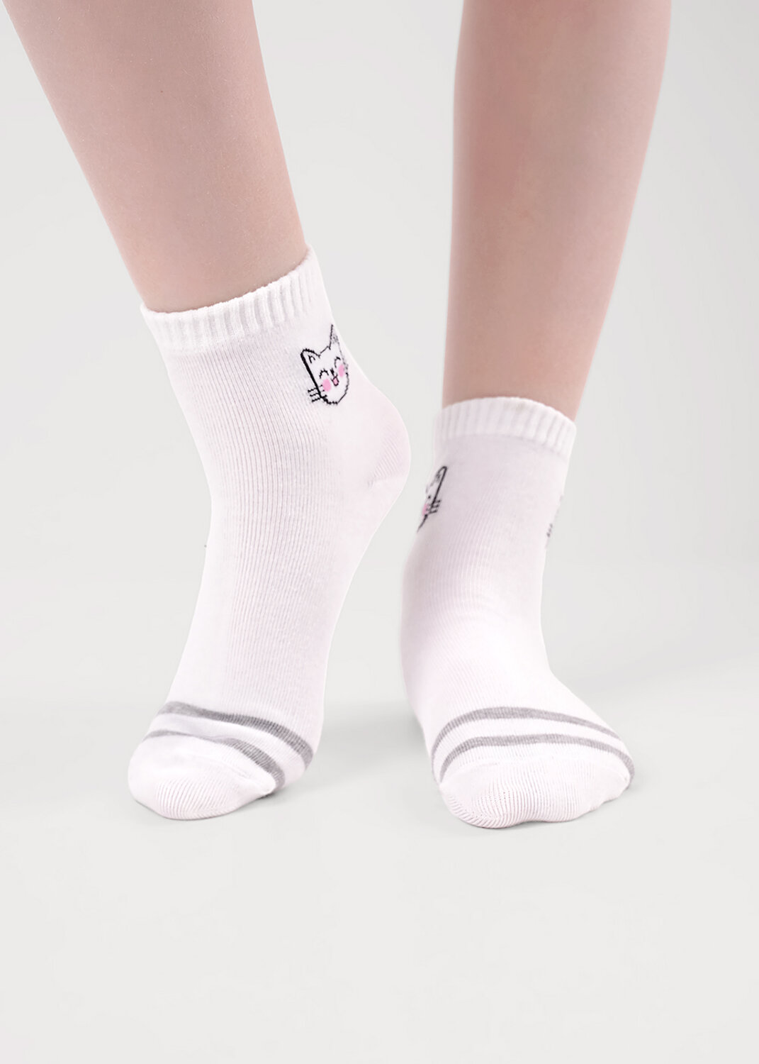 CLEVER Носки 592524 В1001 20-22,22 белый