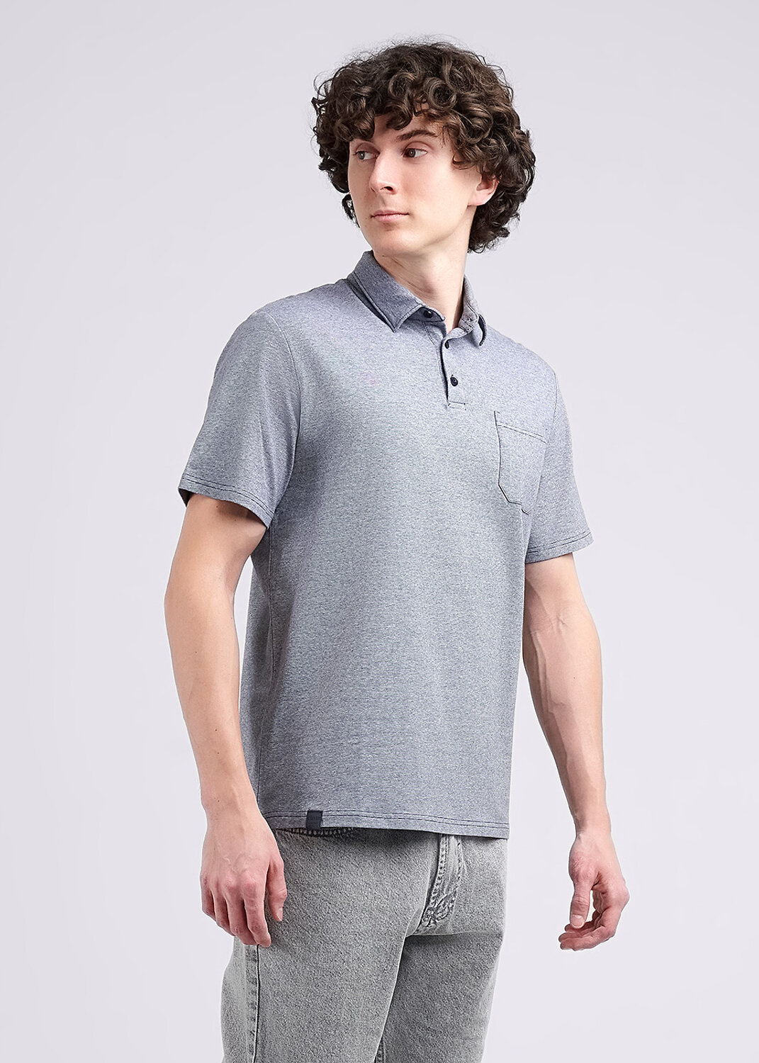 CLEVER Джемпер 592542 602213гн maxi(макси) т.синий/белый