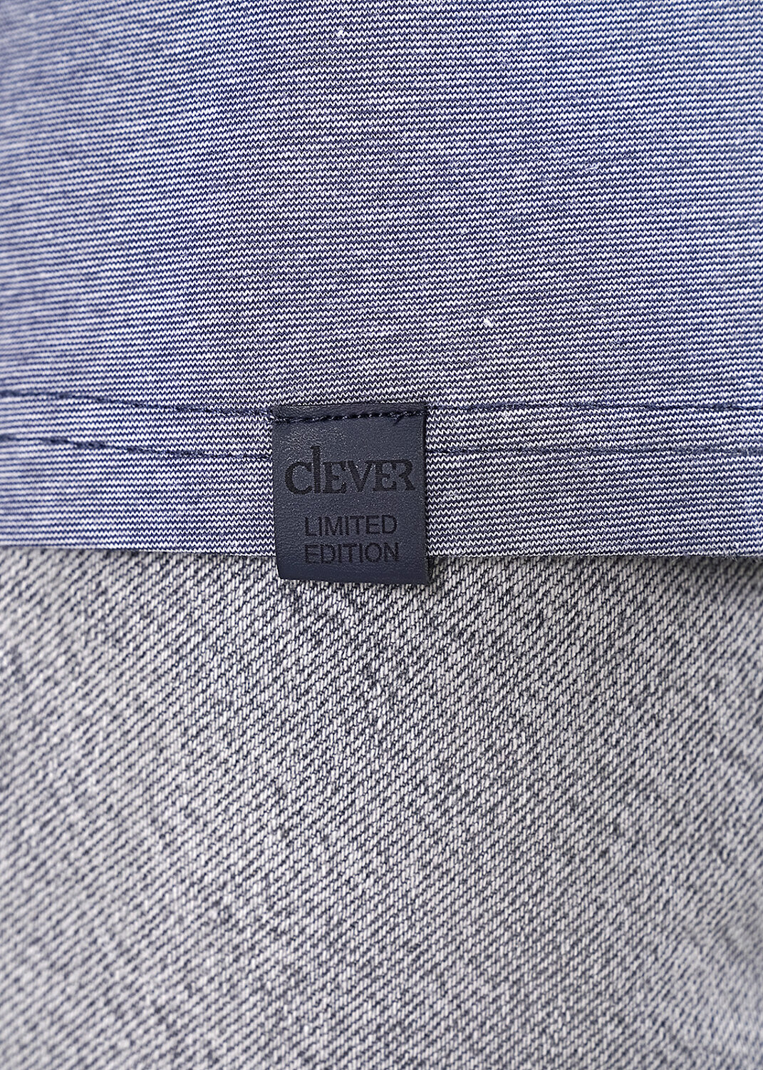 CLEVER Джемпер 592542 602213гн maxi(макси) т.синий/белый