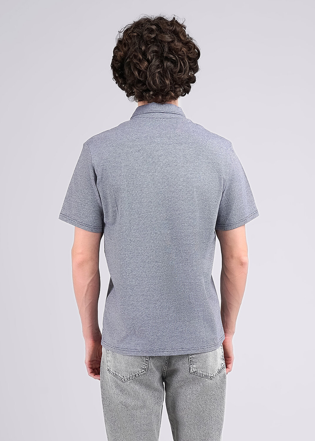 CLEVER Джемпер 592542 602213гн maxi(макси) т.синий/белый