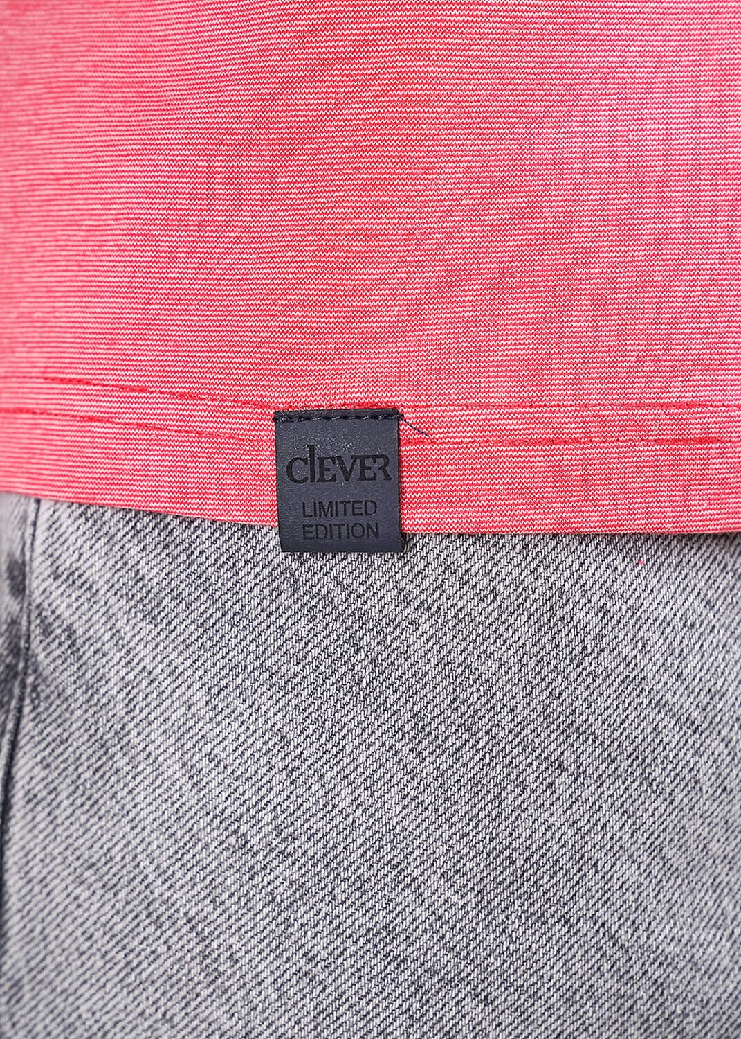 CLEVER Джемпер 592543 602213гн maxi(макси) красный/молочный