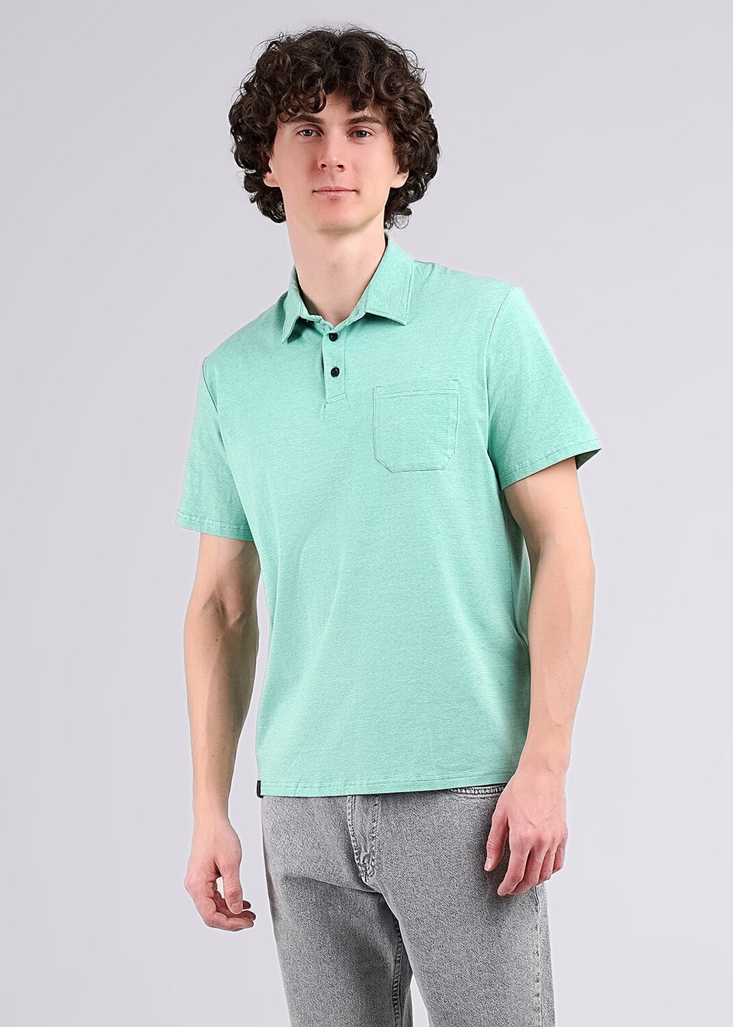 CLEVER Джемпер 592545 602213гн maxi(макси) зелёный/белый