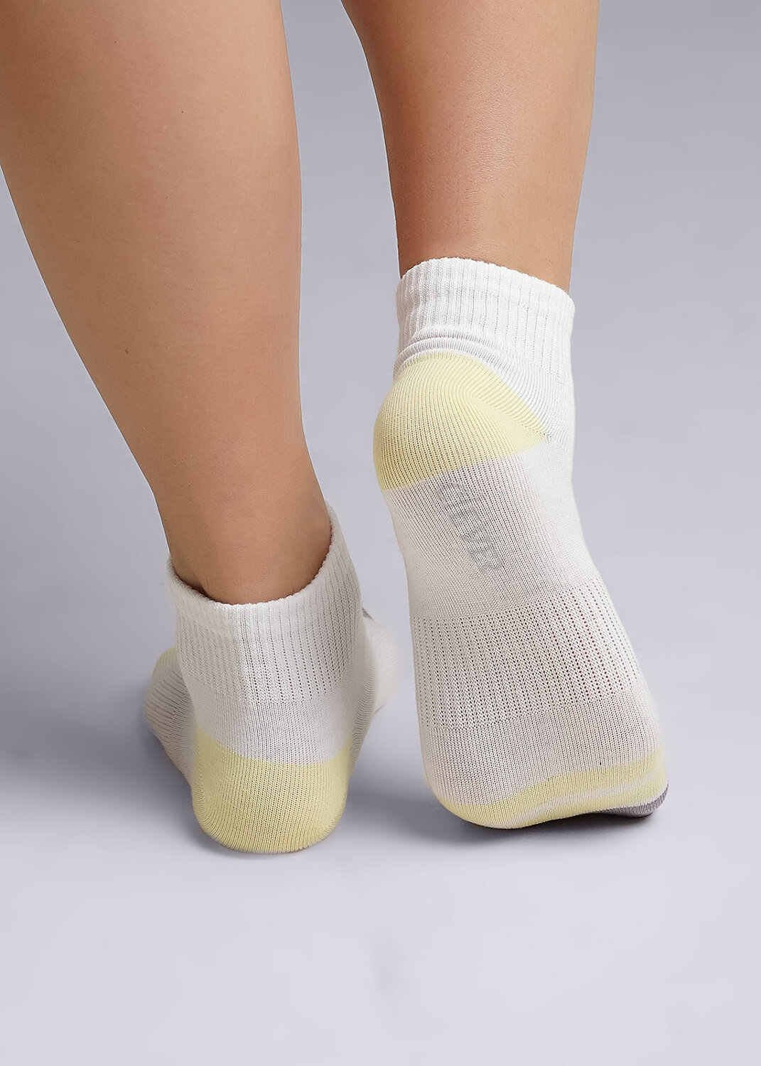 CLEVER Носки 592575 С1404 16-18,18-20 белый/св.фиолетовый