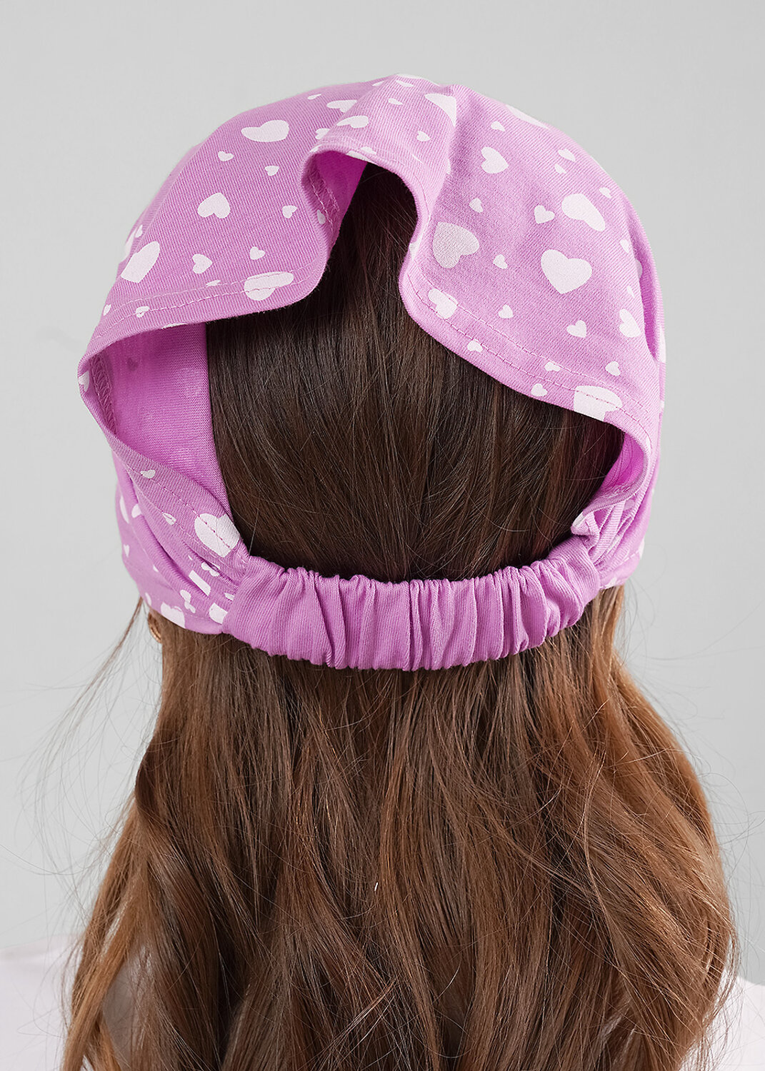CLEVER Повязка на голову 592585 567414/2кп т.розовый