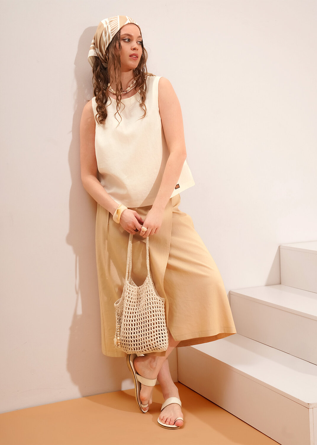 CLEVER Юбка 592590 263291/206лв т.бежевый