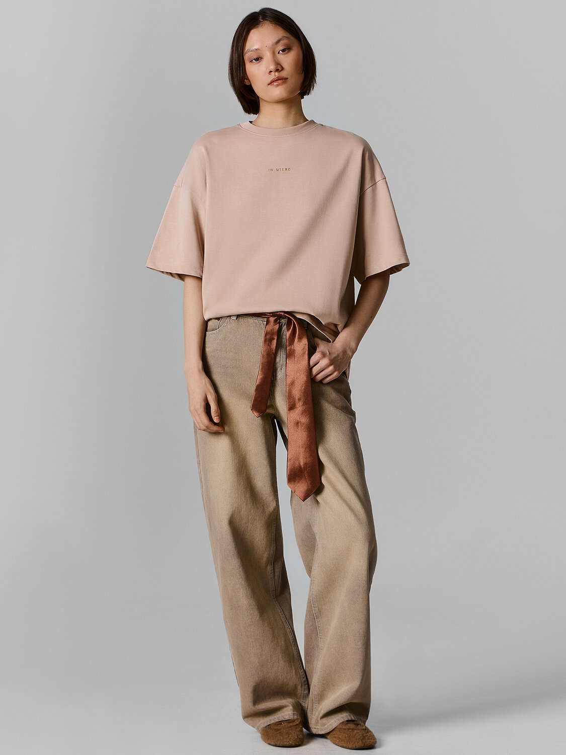 MARK FORMELLE Футболка 592630 112953 холодный бежевый +печать