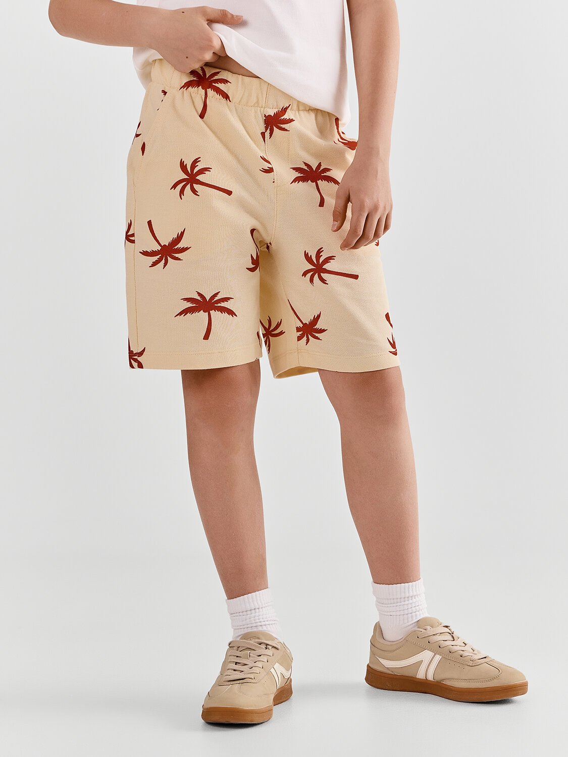 MARK FORMELLE Шорты 592633 133351 пальмы на светлом песке