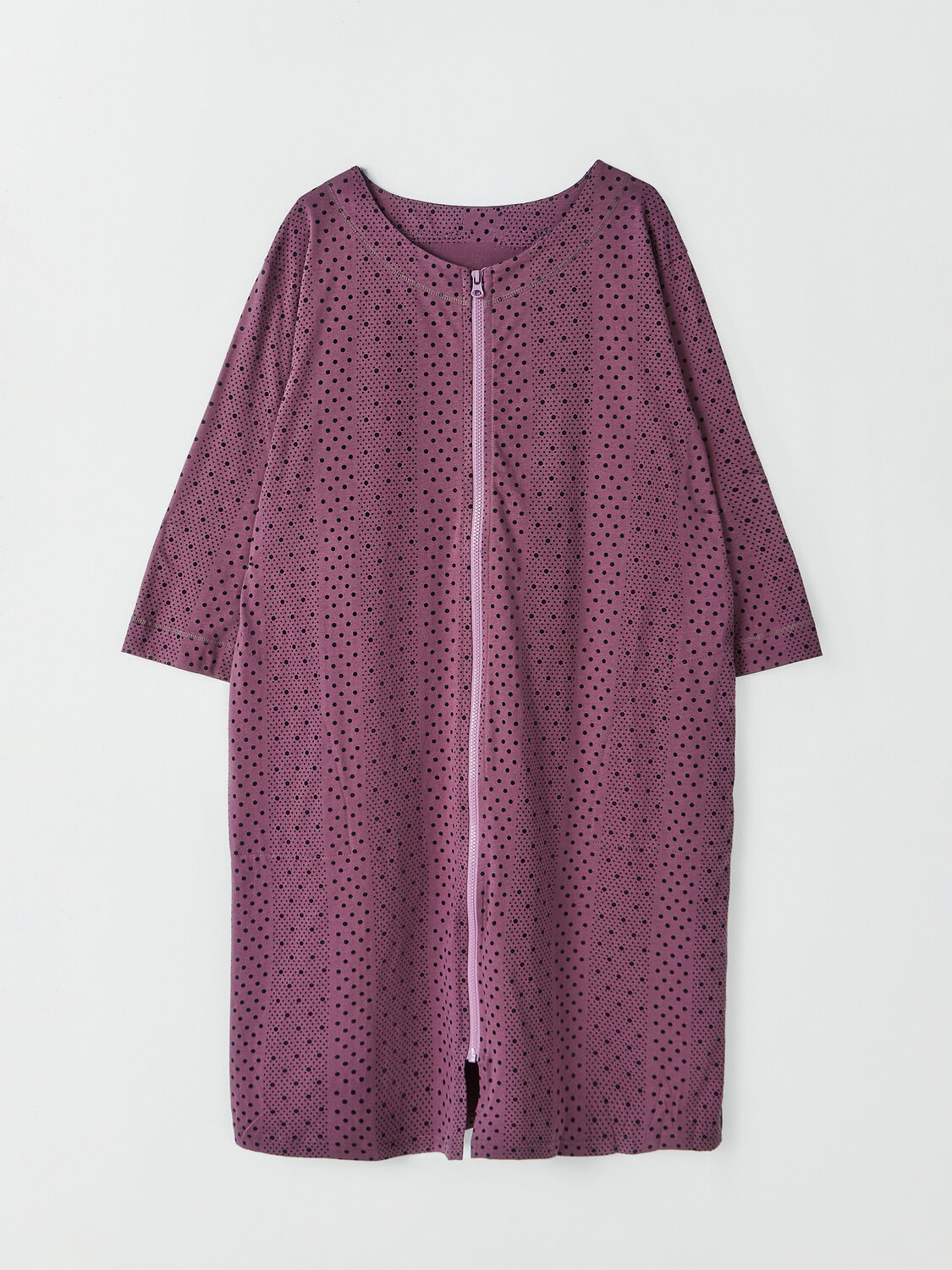 MARK FORMELLE Халат 592635 552266-1 черный горошек на крокусе