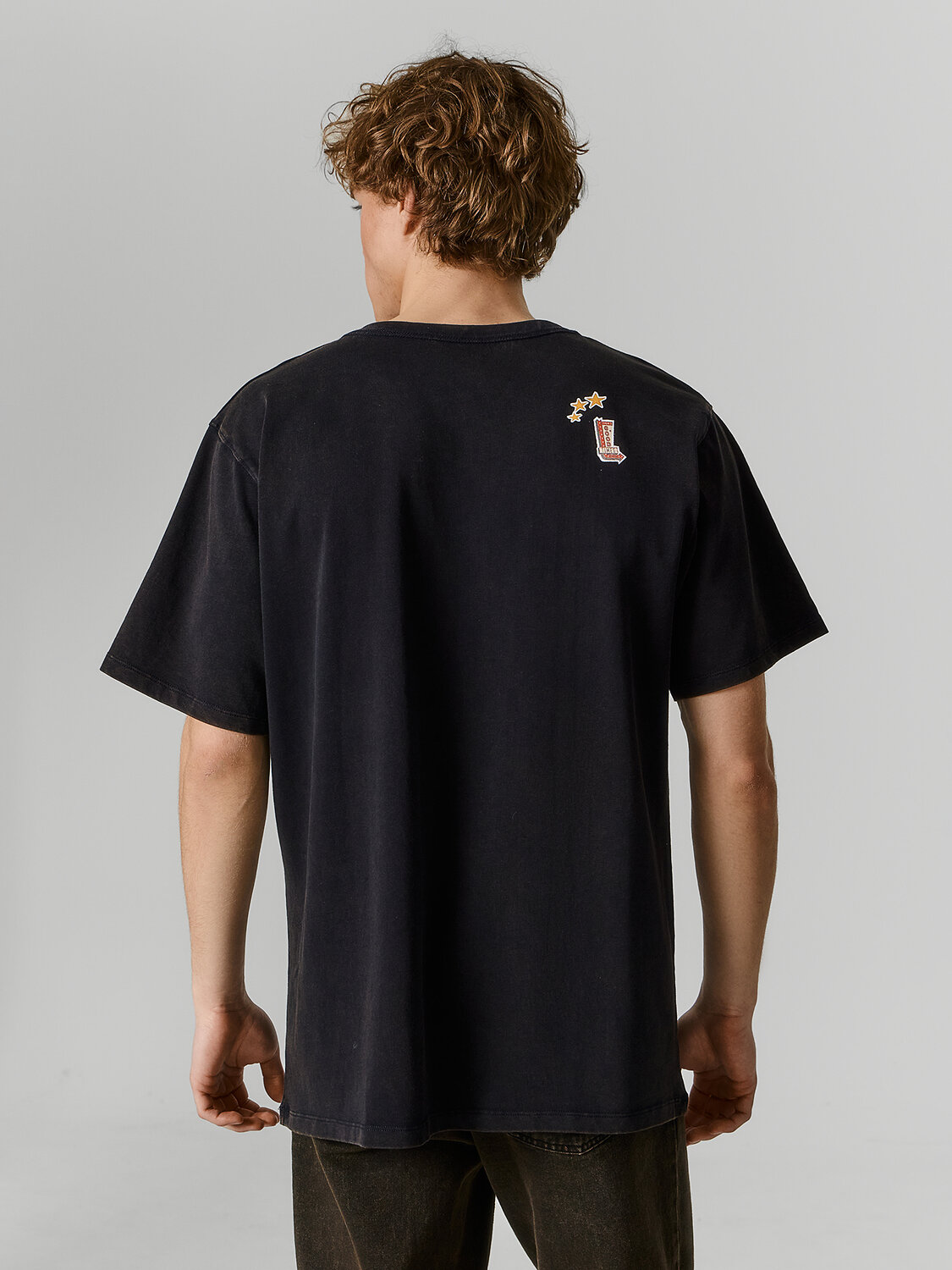 MARK FORMELLE Футболка 592636 111875 ACID WASH черный +печать