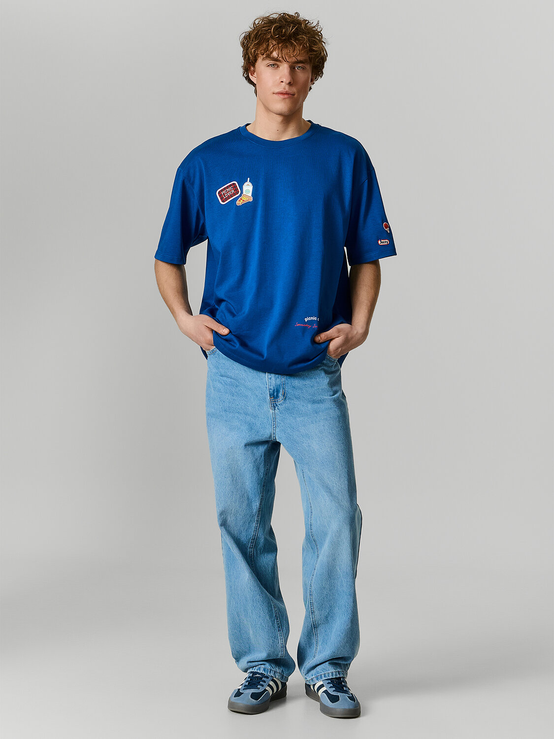 MARK FORMELLE Футболка 592637 111882 синий +печать