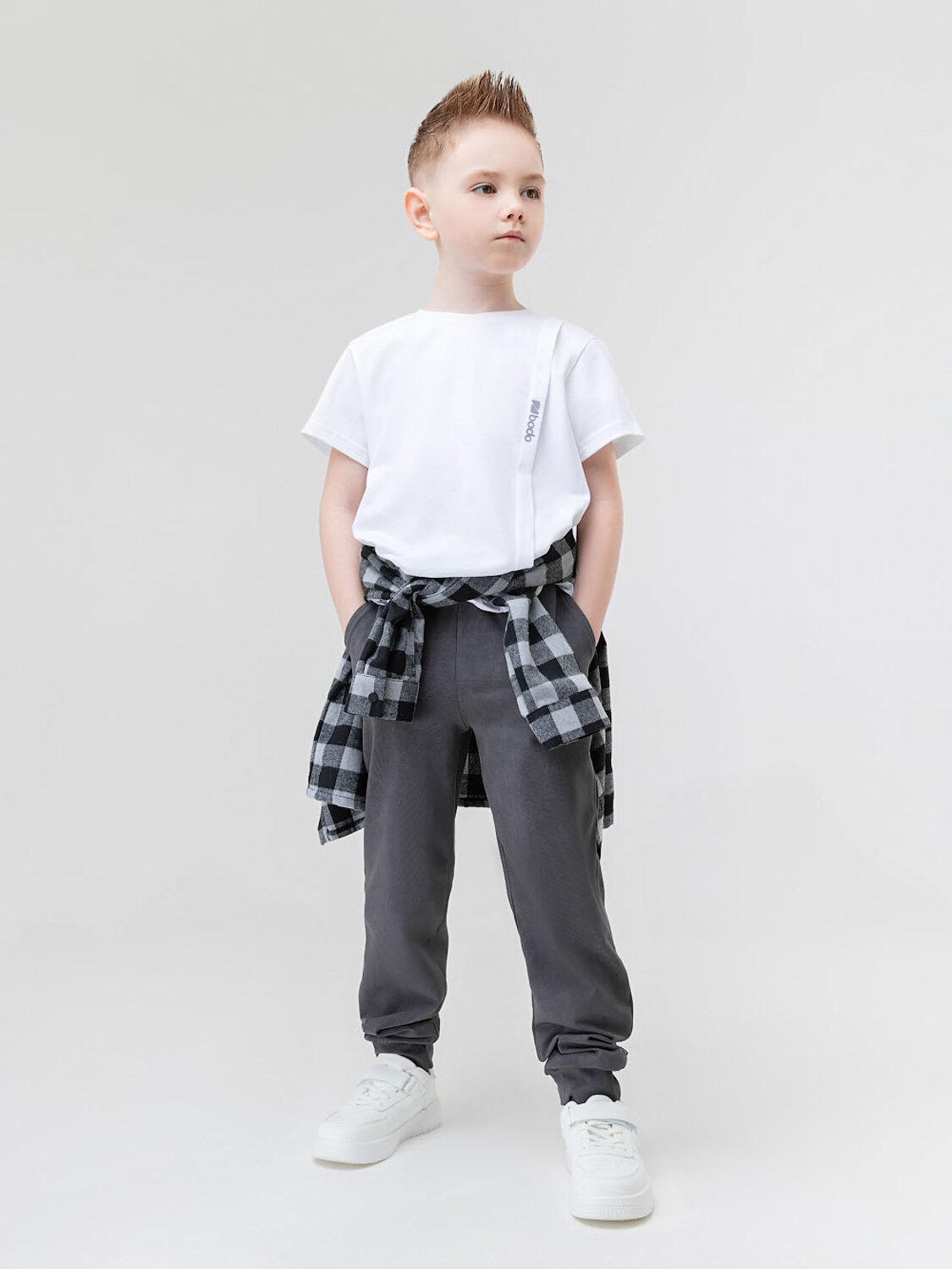 Bodo Брюки 592642 6-360МU серый