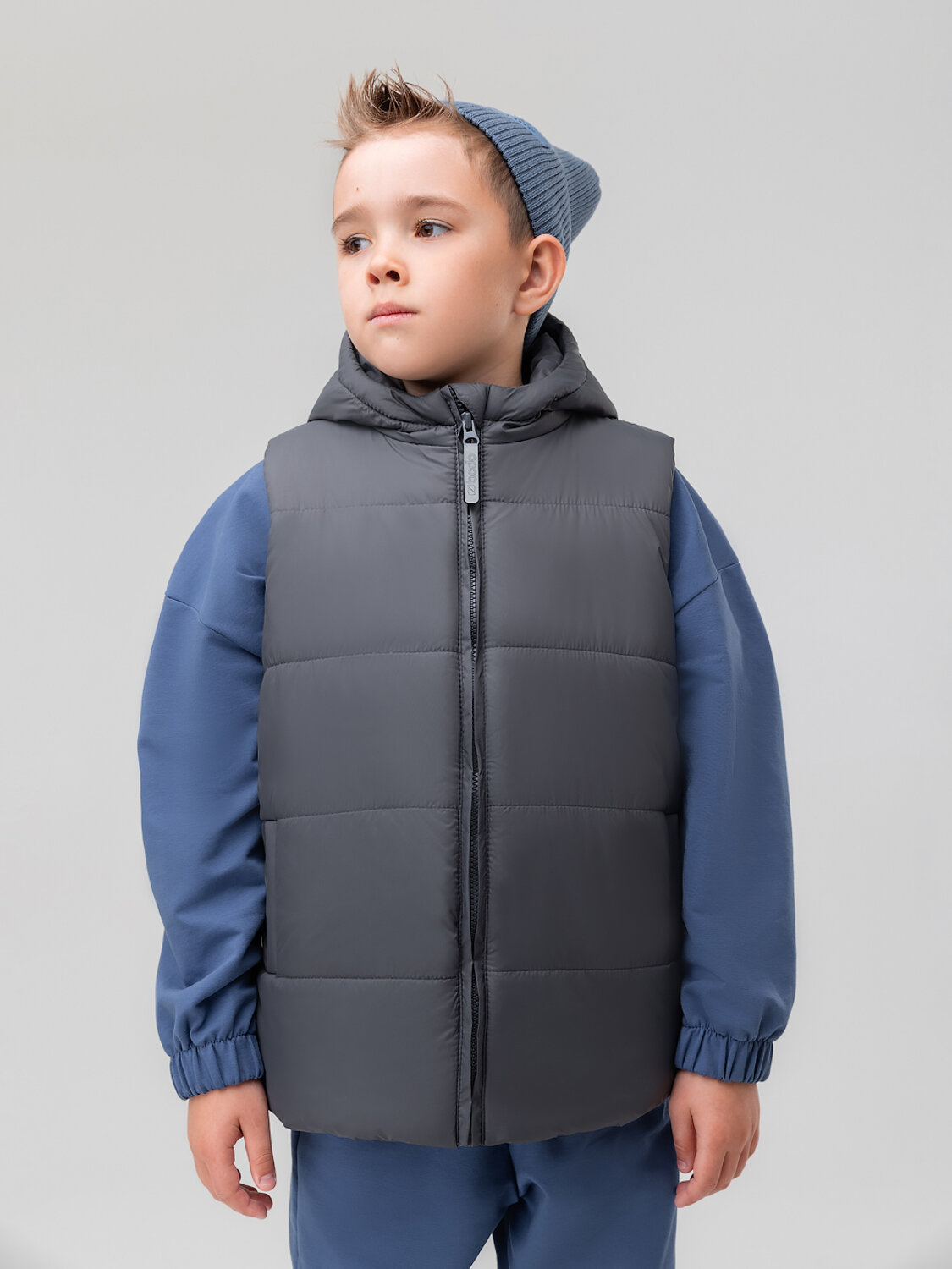 Bodo Жилет 592645 14-90MU темно-серый