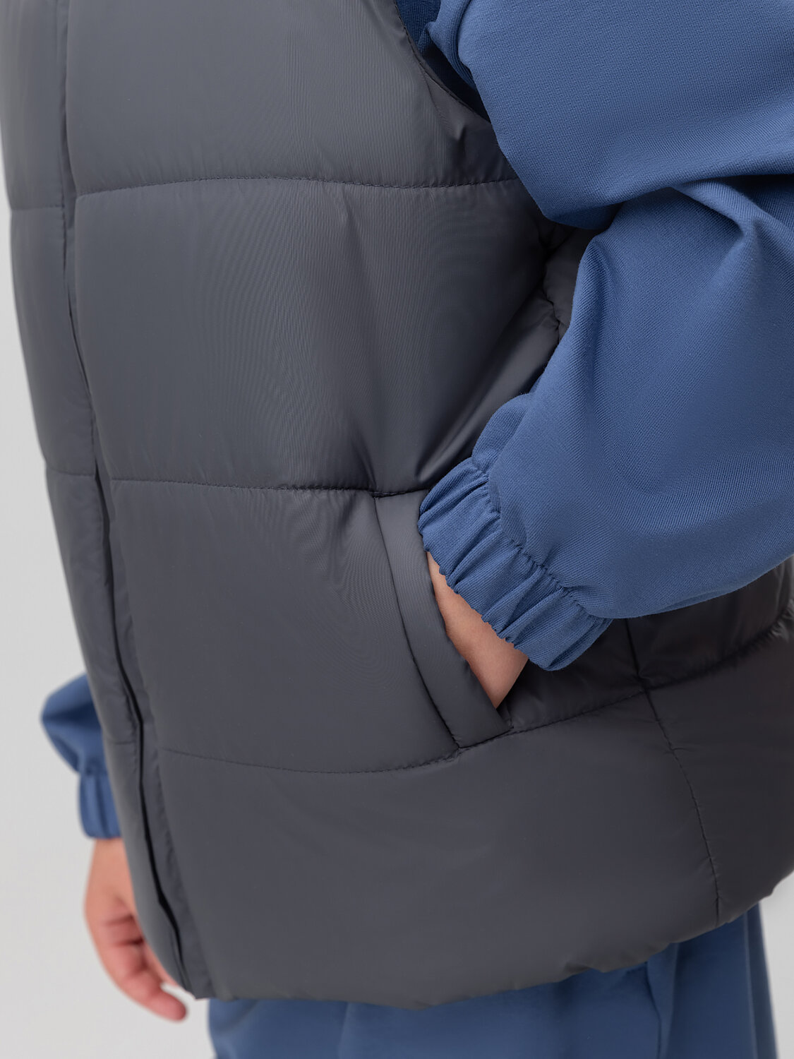 Bodo Жилет 592645 14-90MU темно-серый