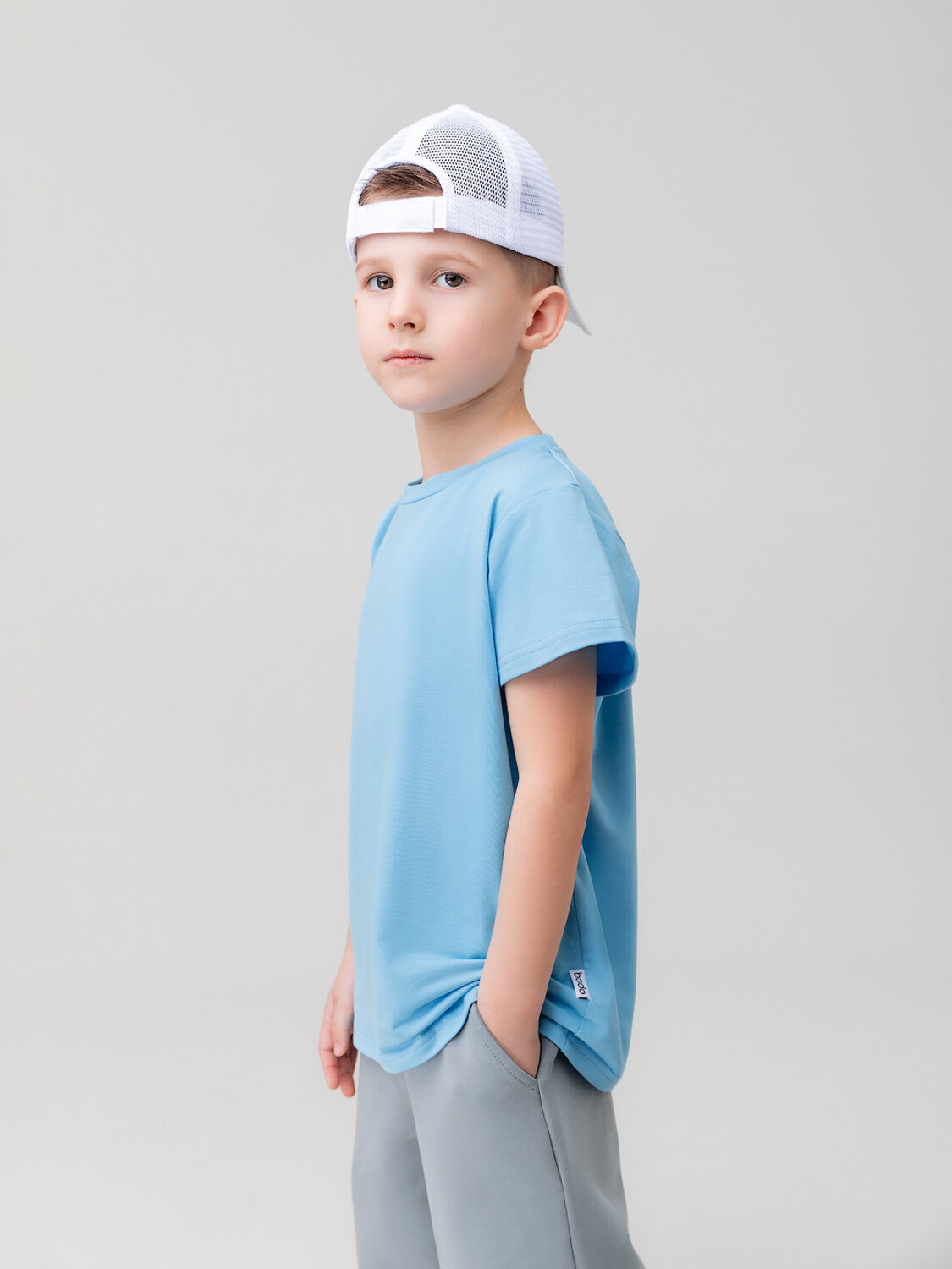 Bodo Футболка 592661 4-305MU голубой