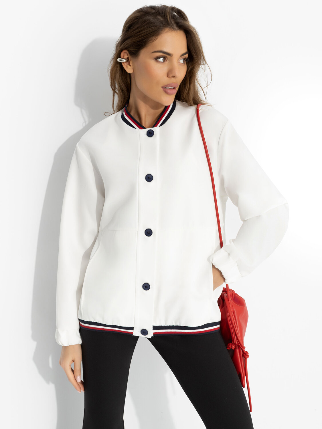 CHARUTTI Бомбер 592673 12777 Белый