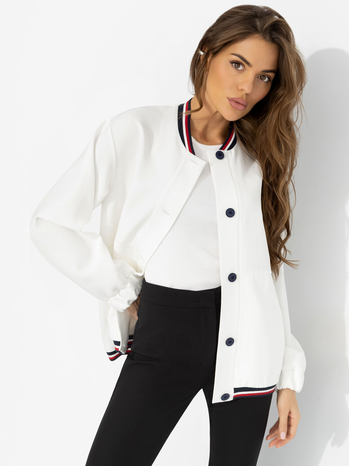 CHARUTTI Бомбер 592673 12777 Белый