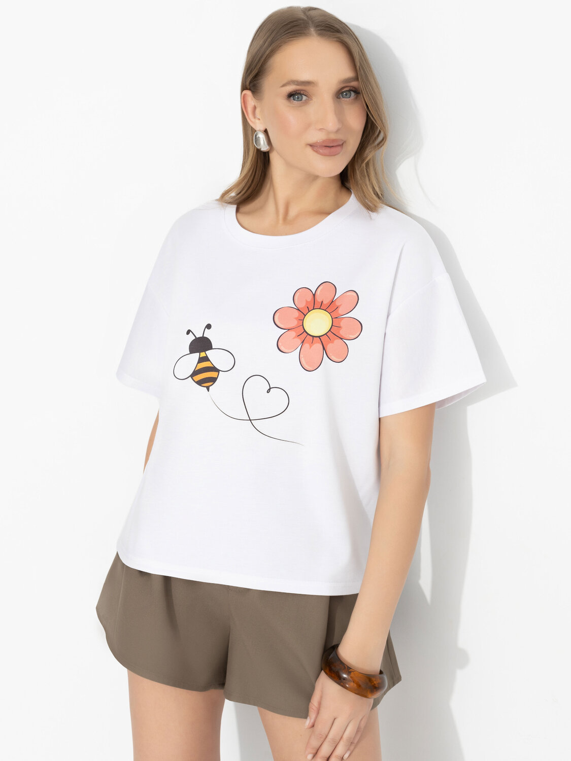 CHARUTTI Футболка 592677 12819 Белый