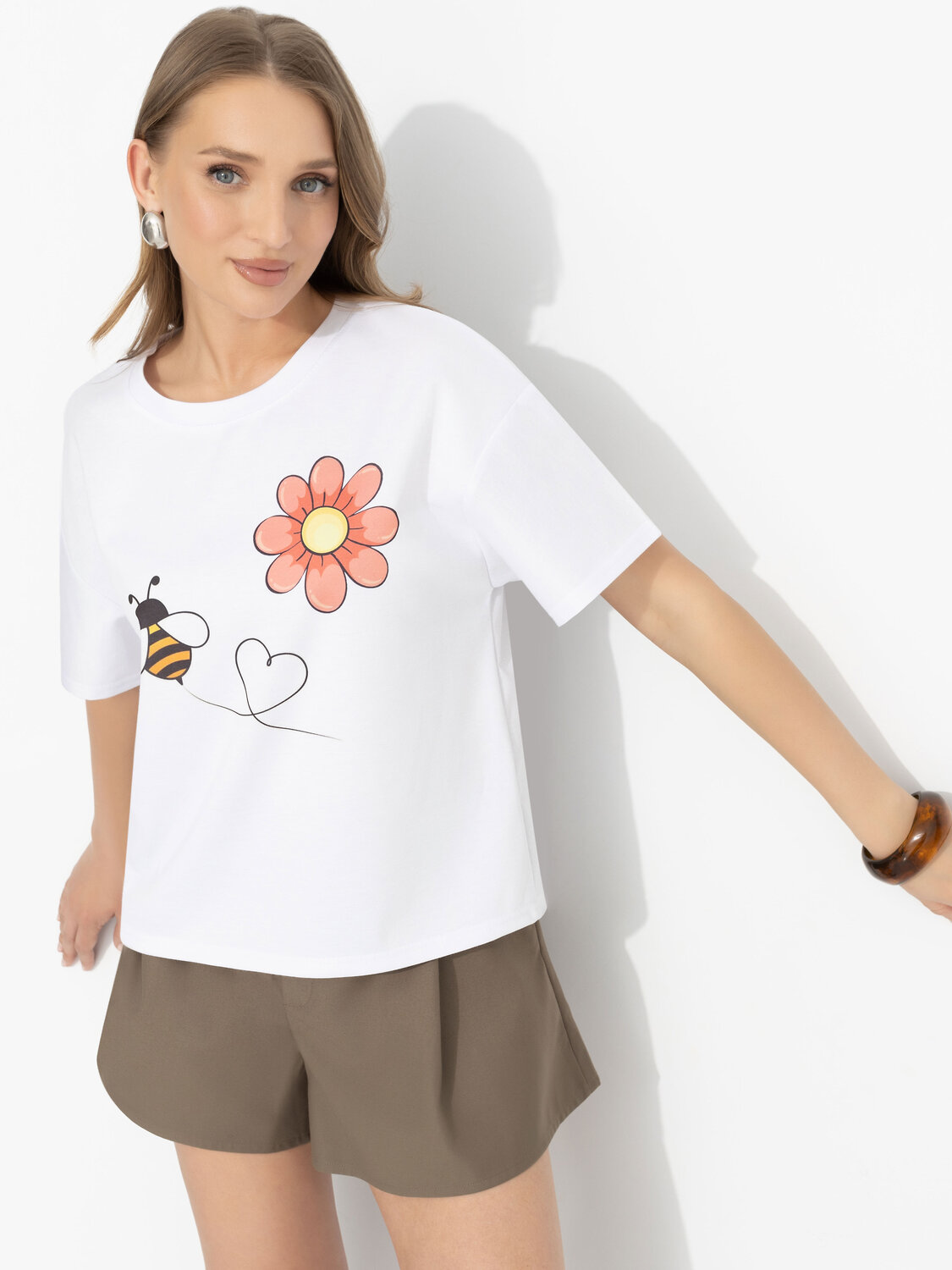 CHARUTTI Футболка 592677 12819 Белый