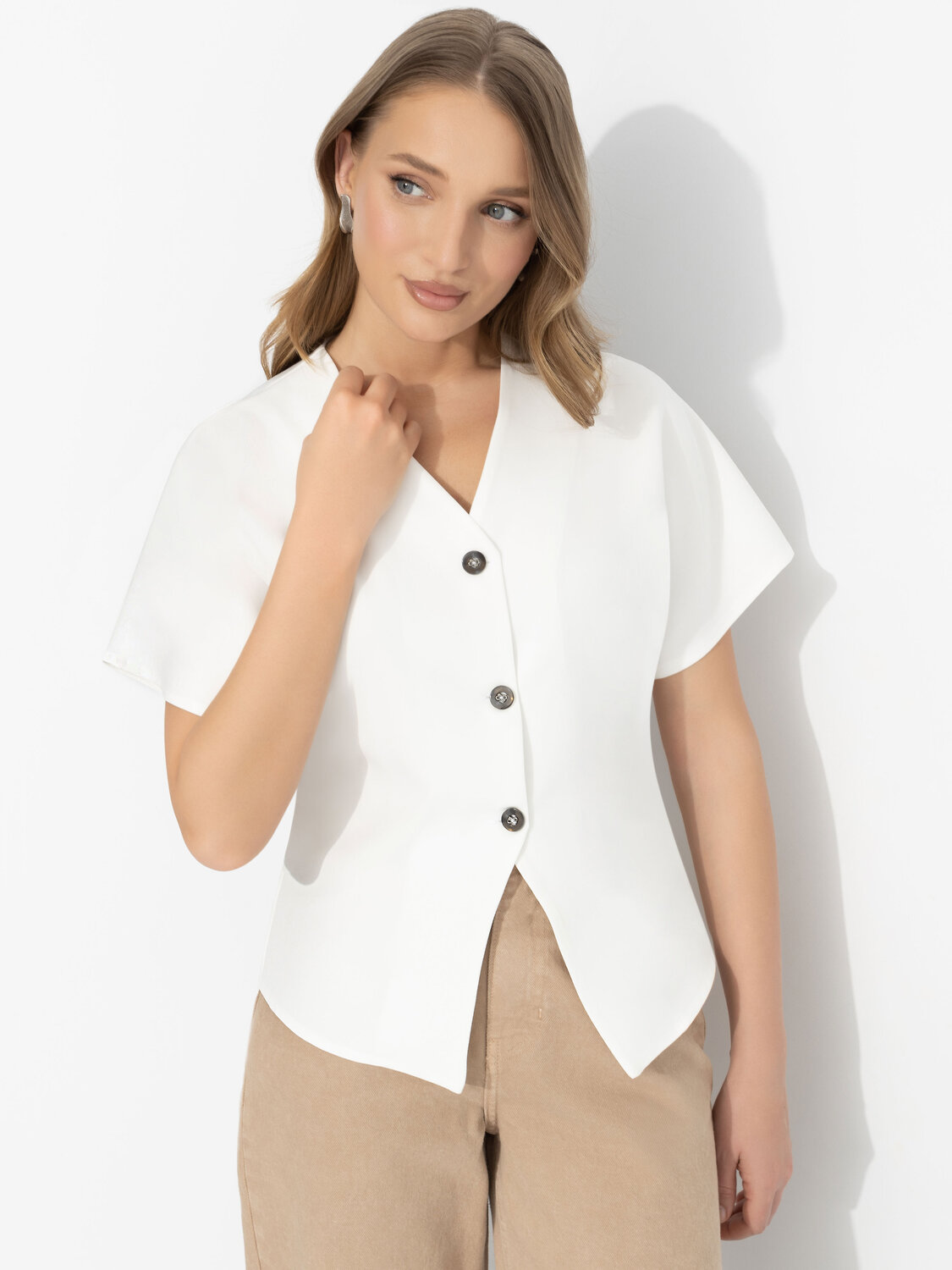 CHARUTTI Жилет 592679 12823 Белый