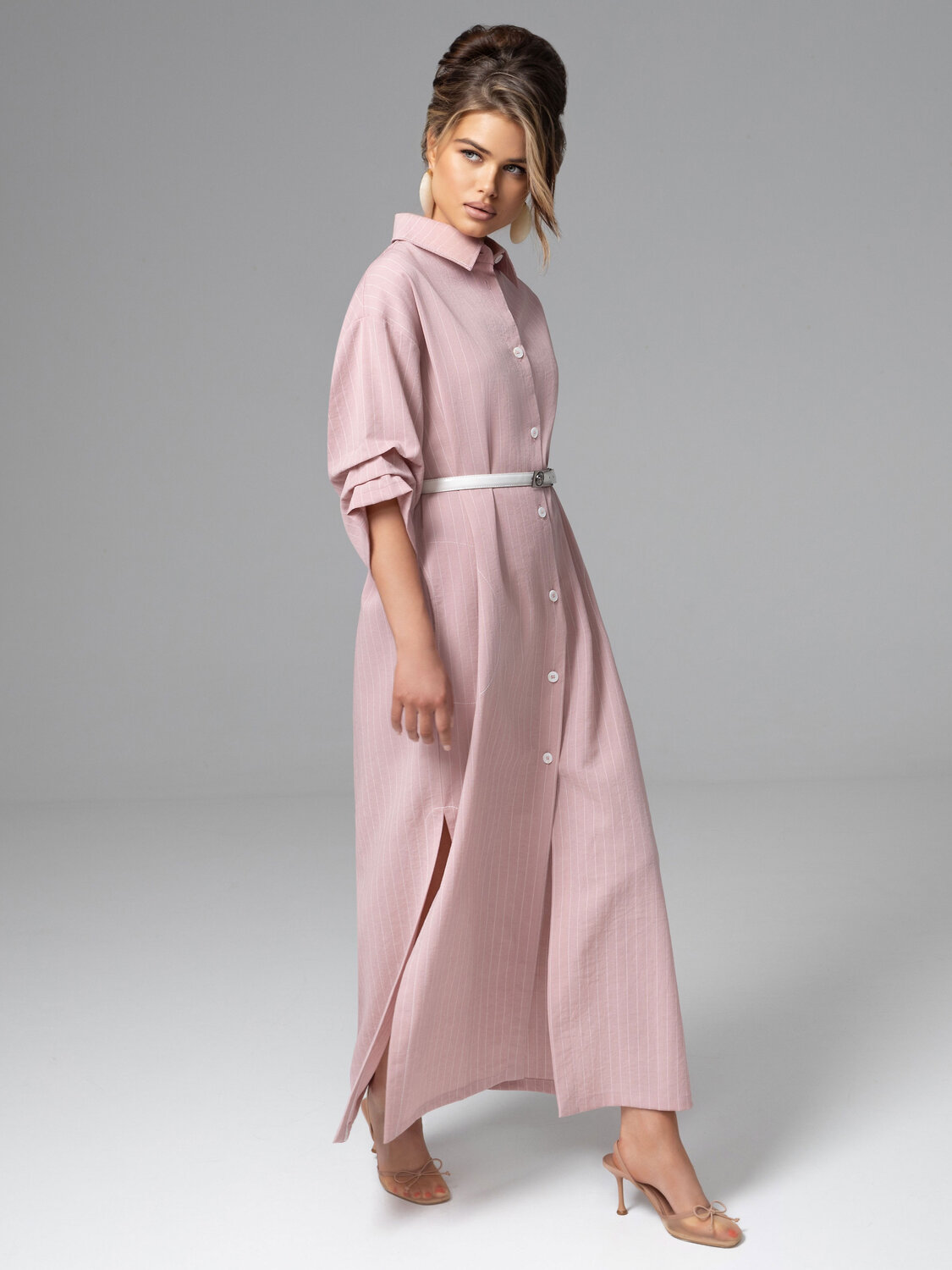 CHARUTTI Платье-рубашка 592681 12740 Розовый
