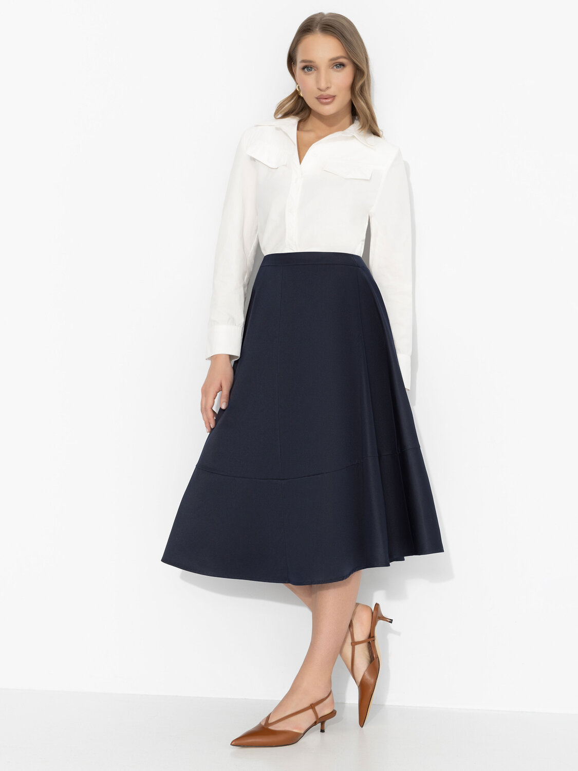 CHARUTTI Юбка 592684 12826 Синий