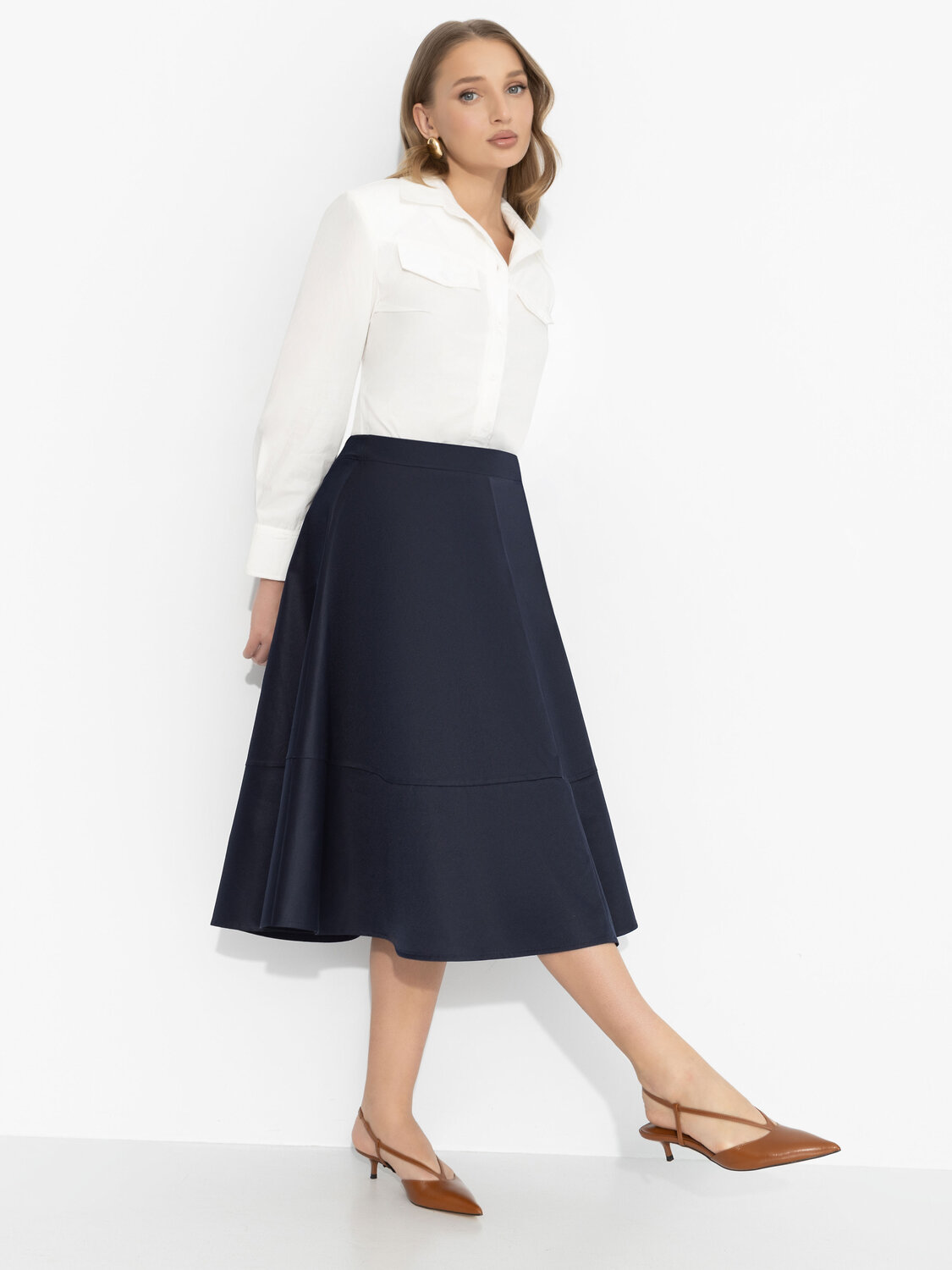 CHARUTTI Юбка 592684 12826 Синий