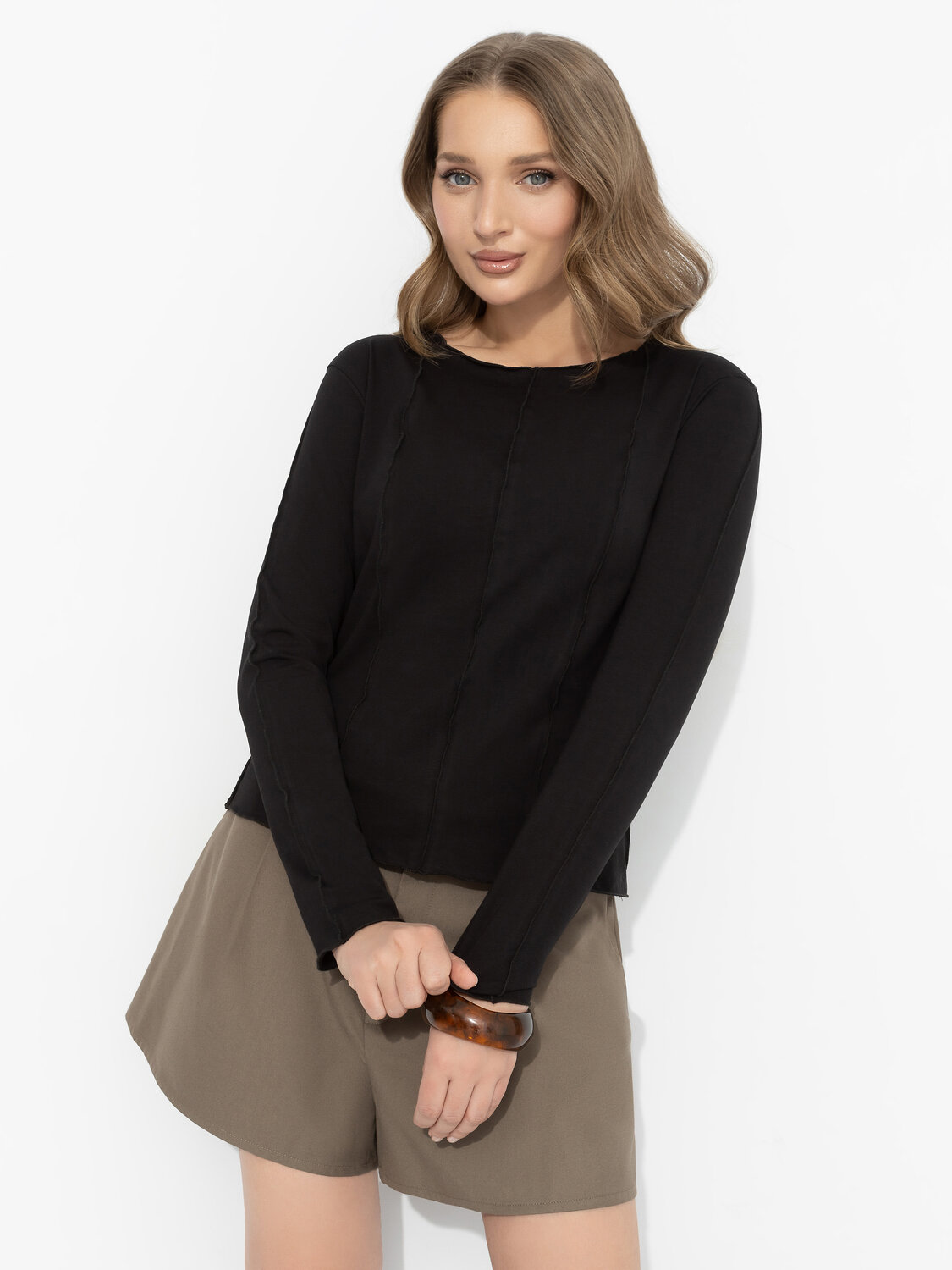 CHARUTTI Лонгслив 592685 12825 Черный