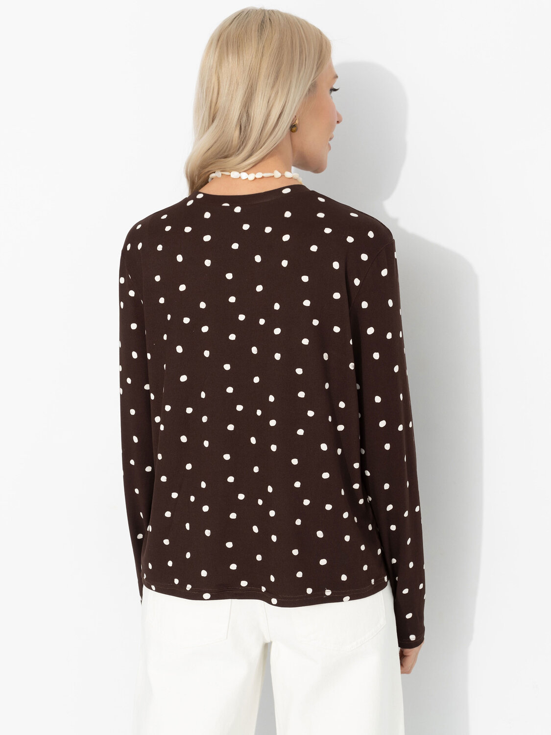 CHARUTTI Лонгслив 592696 12881 Коричневый