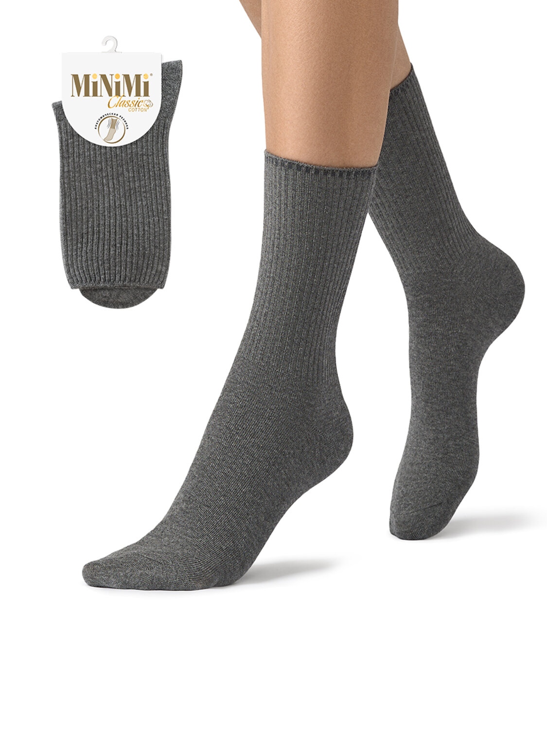 Minimi Носки 592778 MINI COTONE 1203-1 Grigio (Серый)