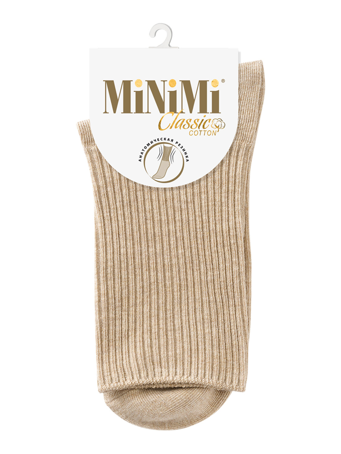 Minimi Носки 592780 MINI COTONE 1203-1 Beige (Бежевый)