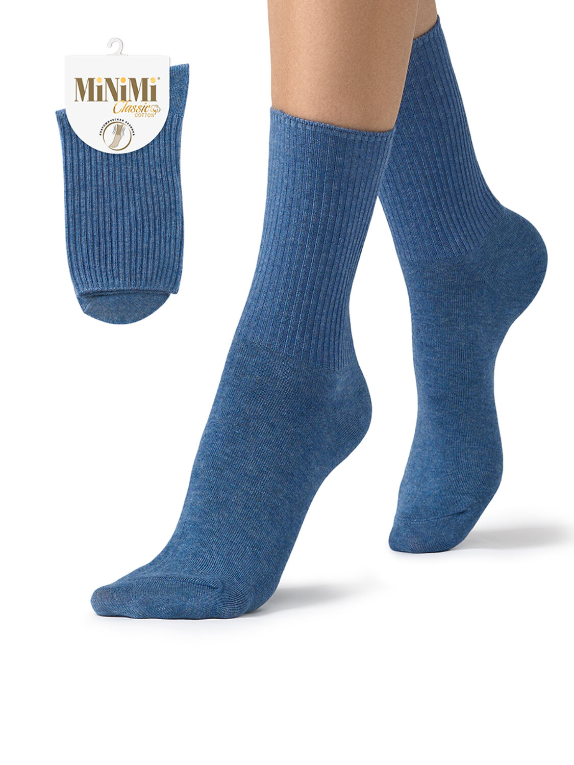 Minimi Носки 592787 MINI COTONE 1203-1 Blu (Синий)