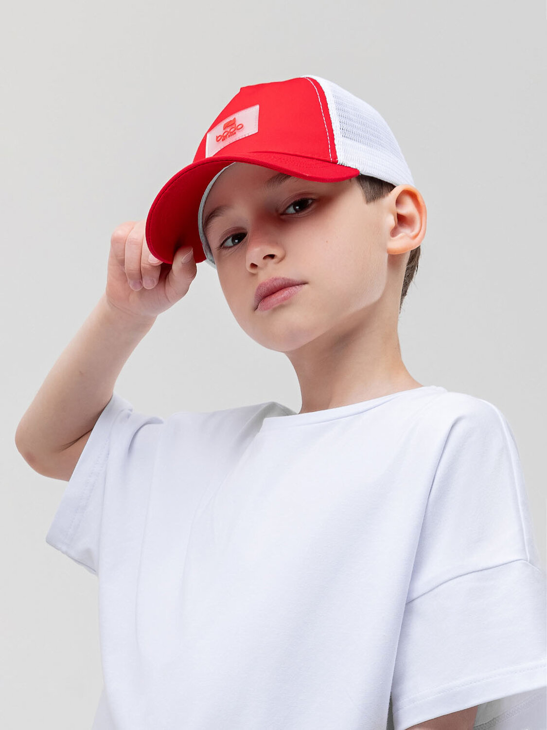 Bodo Кепка 592795 45-5MU красный (белый)