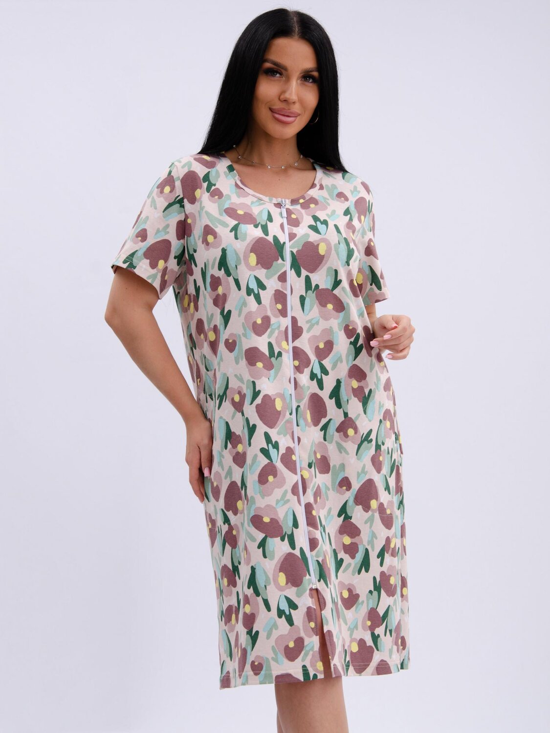 Malina Халат 592838 379бт разноцветный