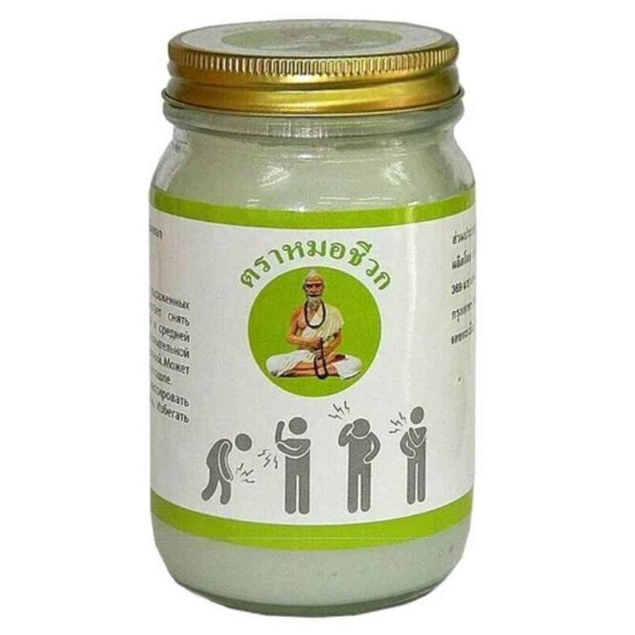 Mho Shee Woke Белый тайский бальзам, 50 г 592858 21549 