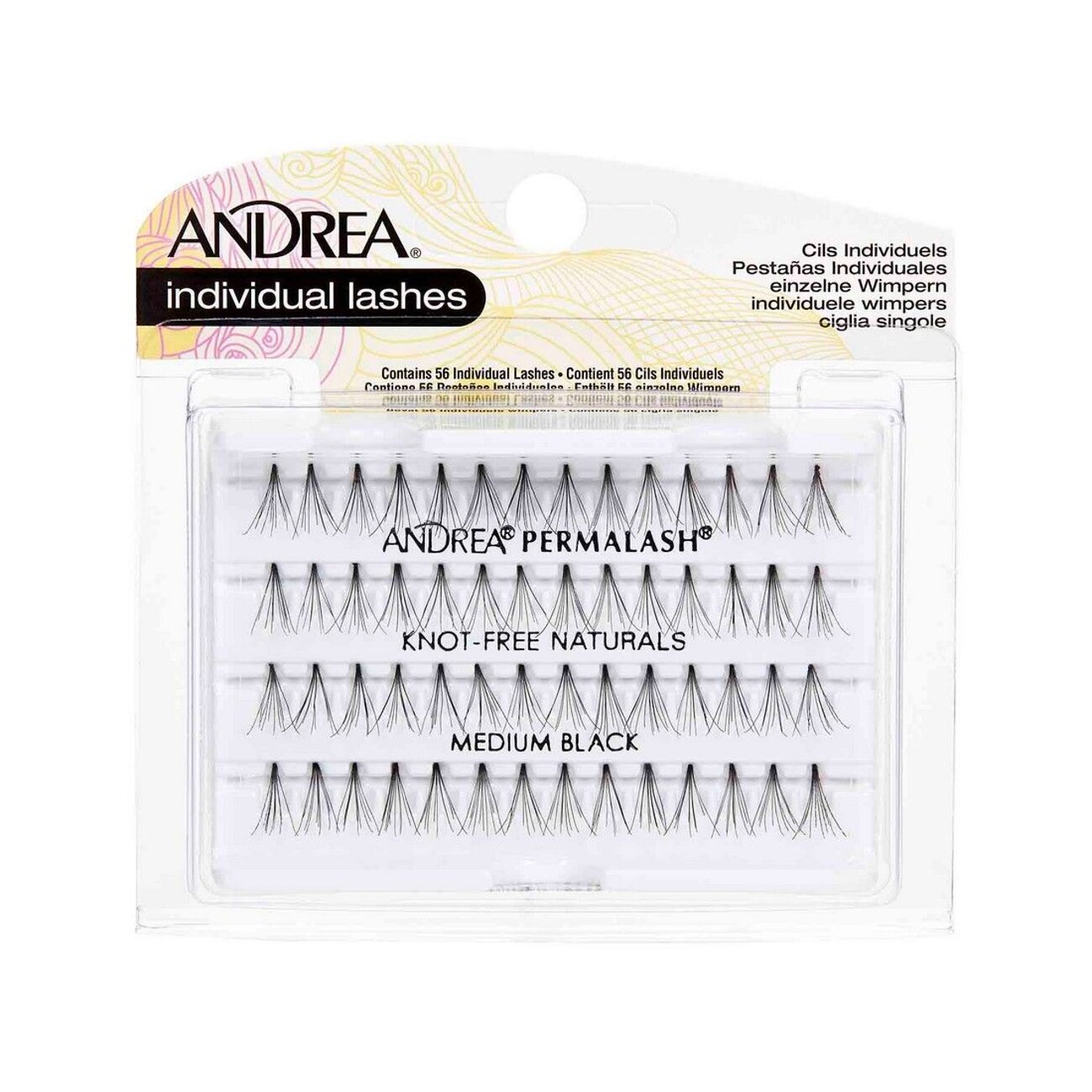 Andrea Безузелковые пучки ресниц 26410, короткие, черный 592862 7477 