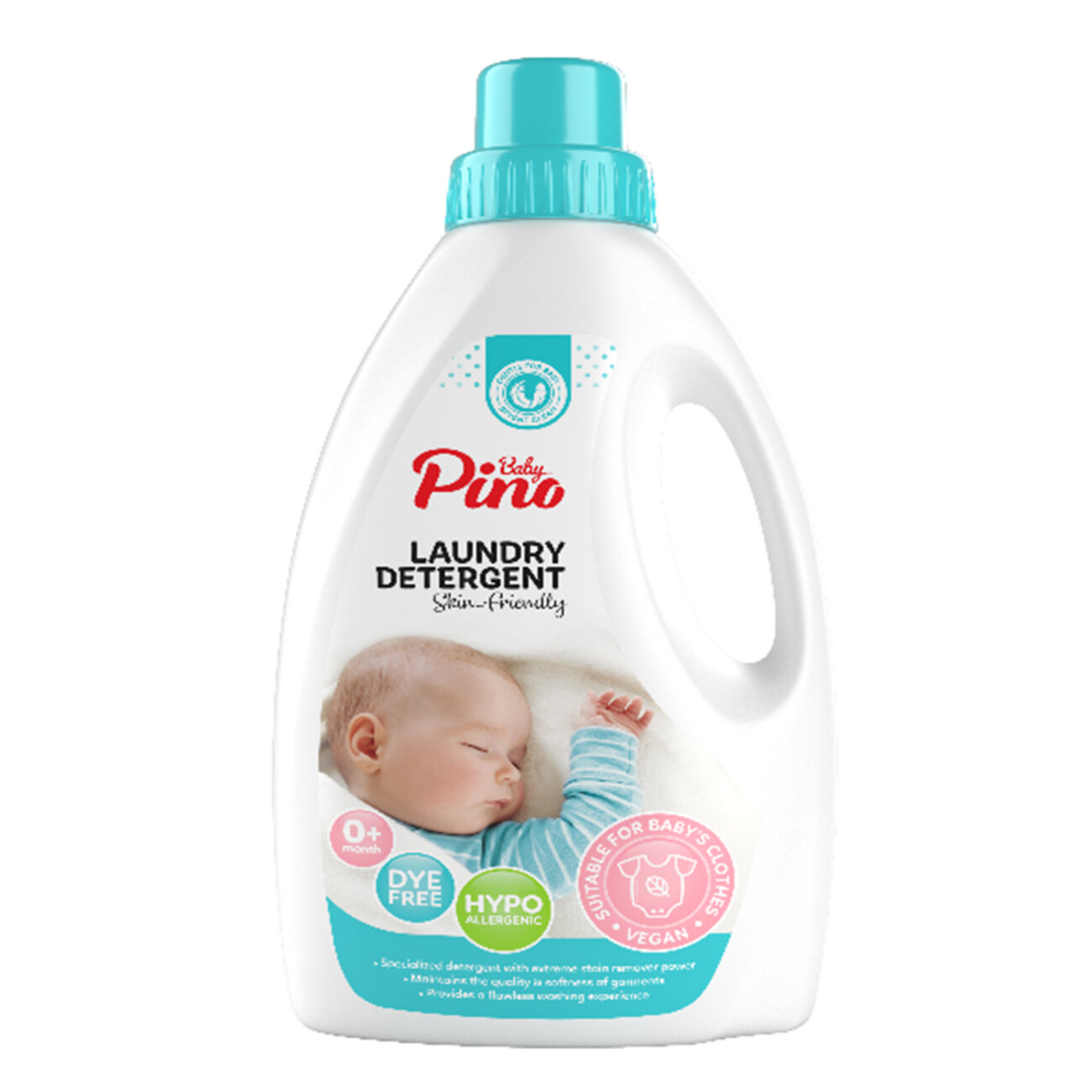 Baby Pino Гель для стирки детского белья гипоаллергенный 0+ / Laundry Detergent Blue, 2000 мл 592893 25210 
