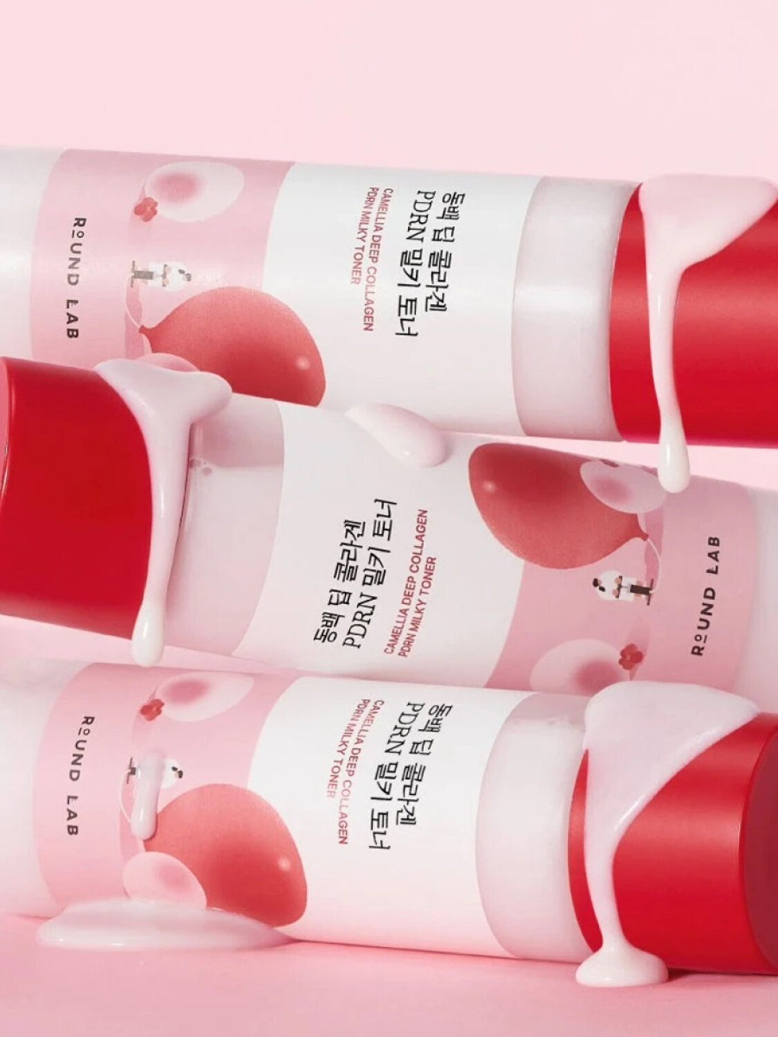 ROUND LAB Увлажняющий молочный тонер с экстрактом камелии и PDRN / Collagen Camellia, 150 мл 592895 28434 