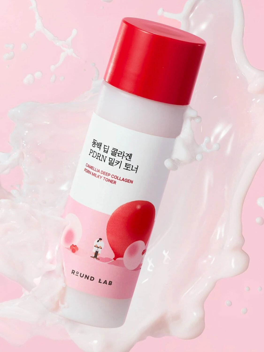 ROUND LAB Увлажняющий молочный тонер с экстрактом камелии и PDRN / Collagen Camellia, 150 мл 592895 28434 