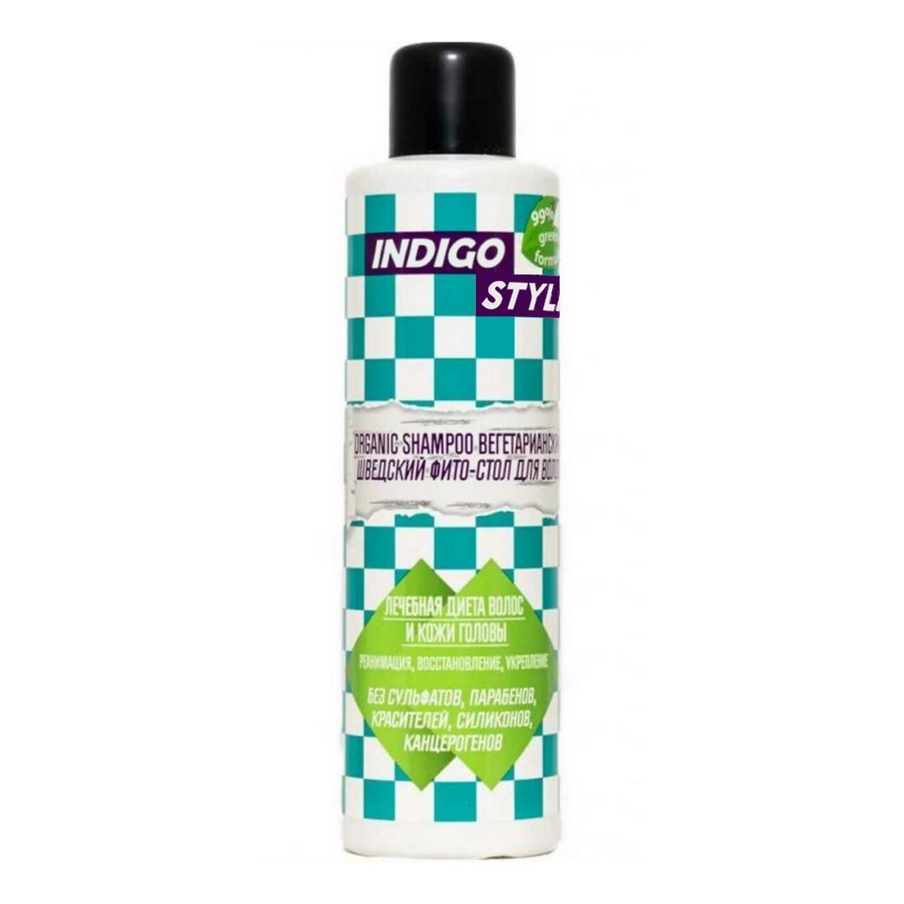 Indigo Style Шампунь для волос органик вегетарианский / Style Organic Shampoo, 1000 мл 592916 12852 