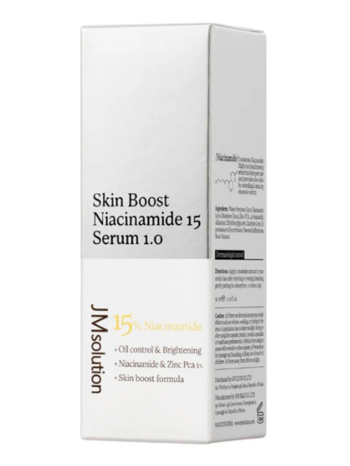 JMsolution Сыворотка для лица с ниацинамидом 15% / Skin Boost Niacinamide 15 Serum 1.0, 30 мл 592932 28519 