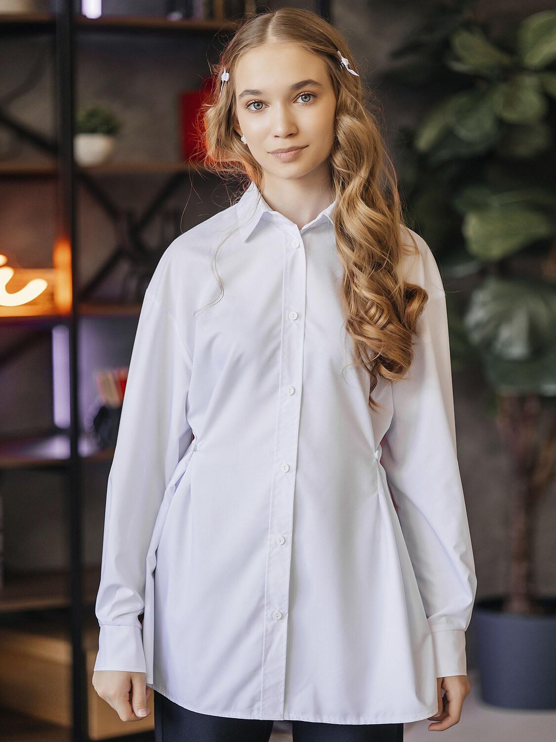 BATIK Рубашка 592942 137 ш26-1 Белый