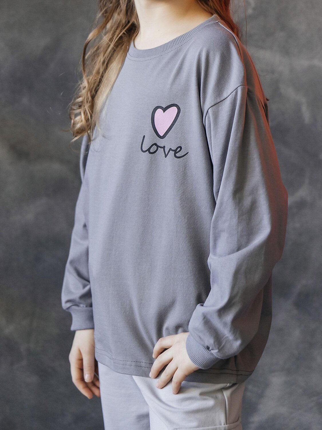 BATIK Лонгслив 592943 028/1_ЛС26 Графит